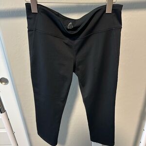 GAP Black Leggings with Wide Waistband